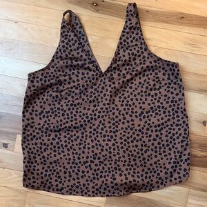 Old Navy Leopard Print V-Neck Women's Top